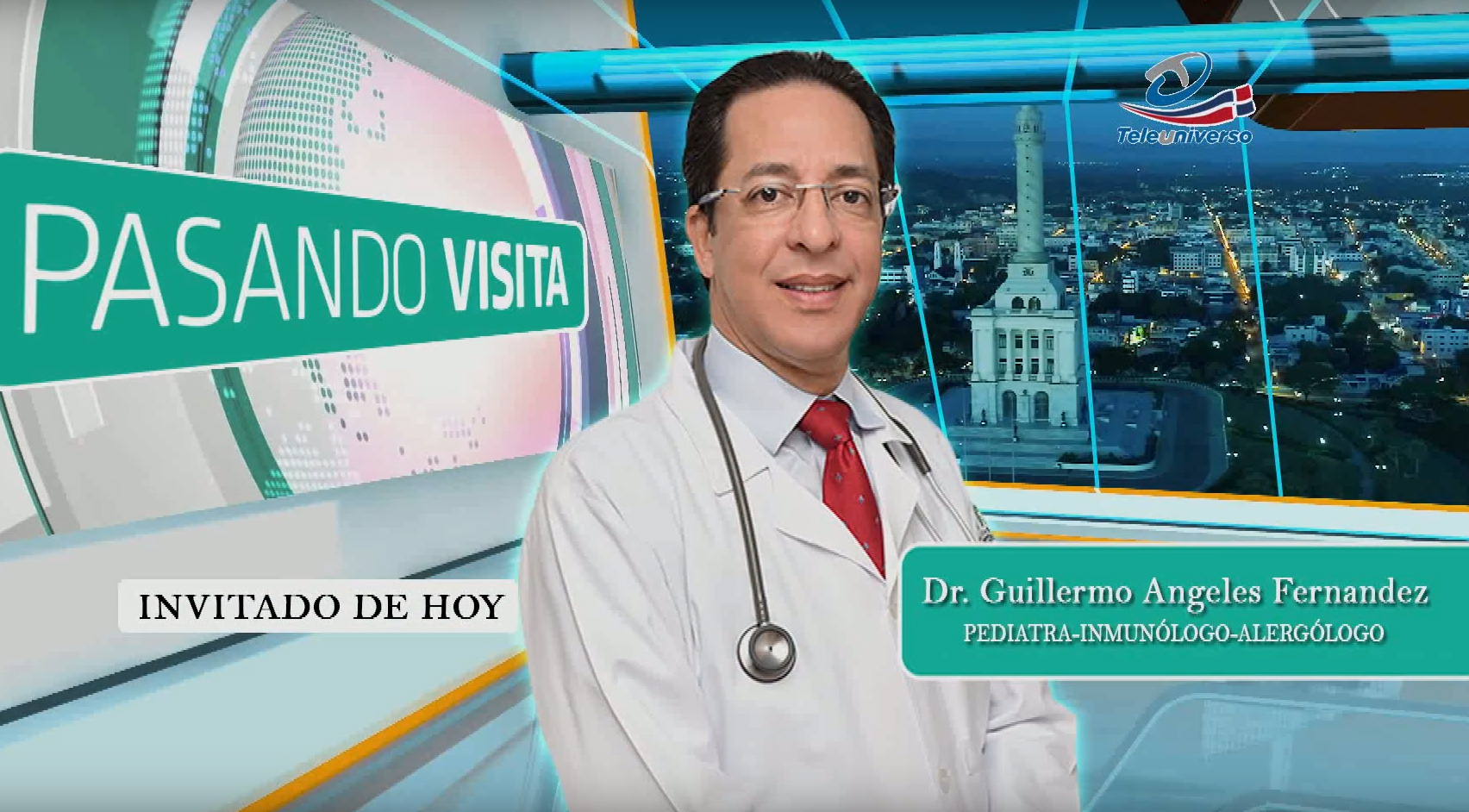 El Dr. Guillermo Angeles, Nos Habla Acerca De Las Alergias En Entrevista Televisiva